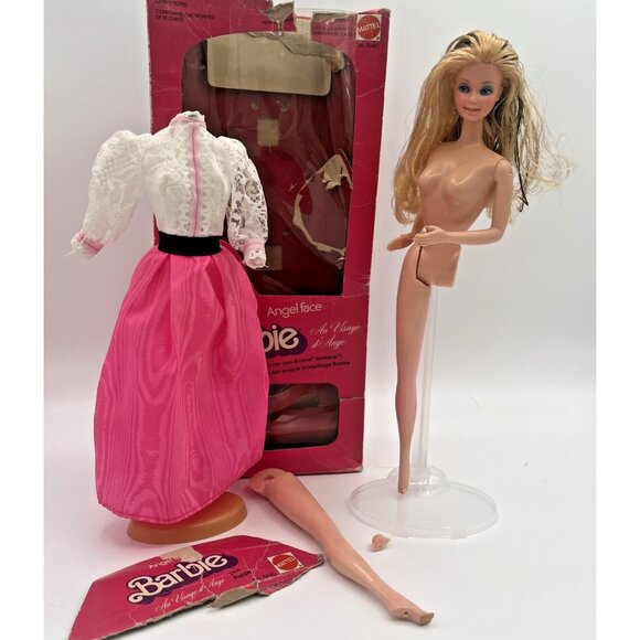 Mattel Other - Angel Face Barbie 1982 #5640 Victorian Dress – Parts or Restoration